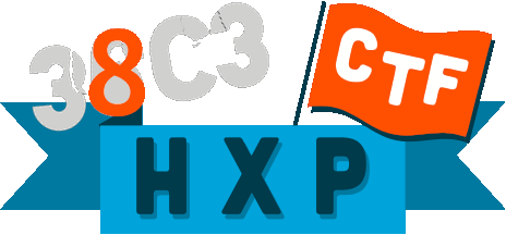 hxp 38C3 CTF logo